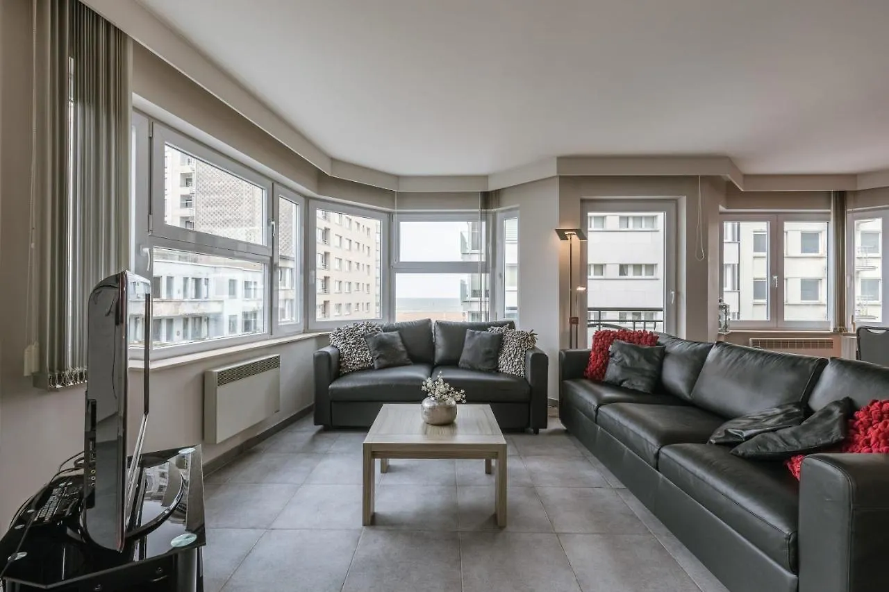 Apartment With Lateral Sea View & Private Parking Ostend 0*,  Belgium
