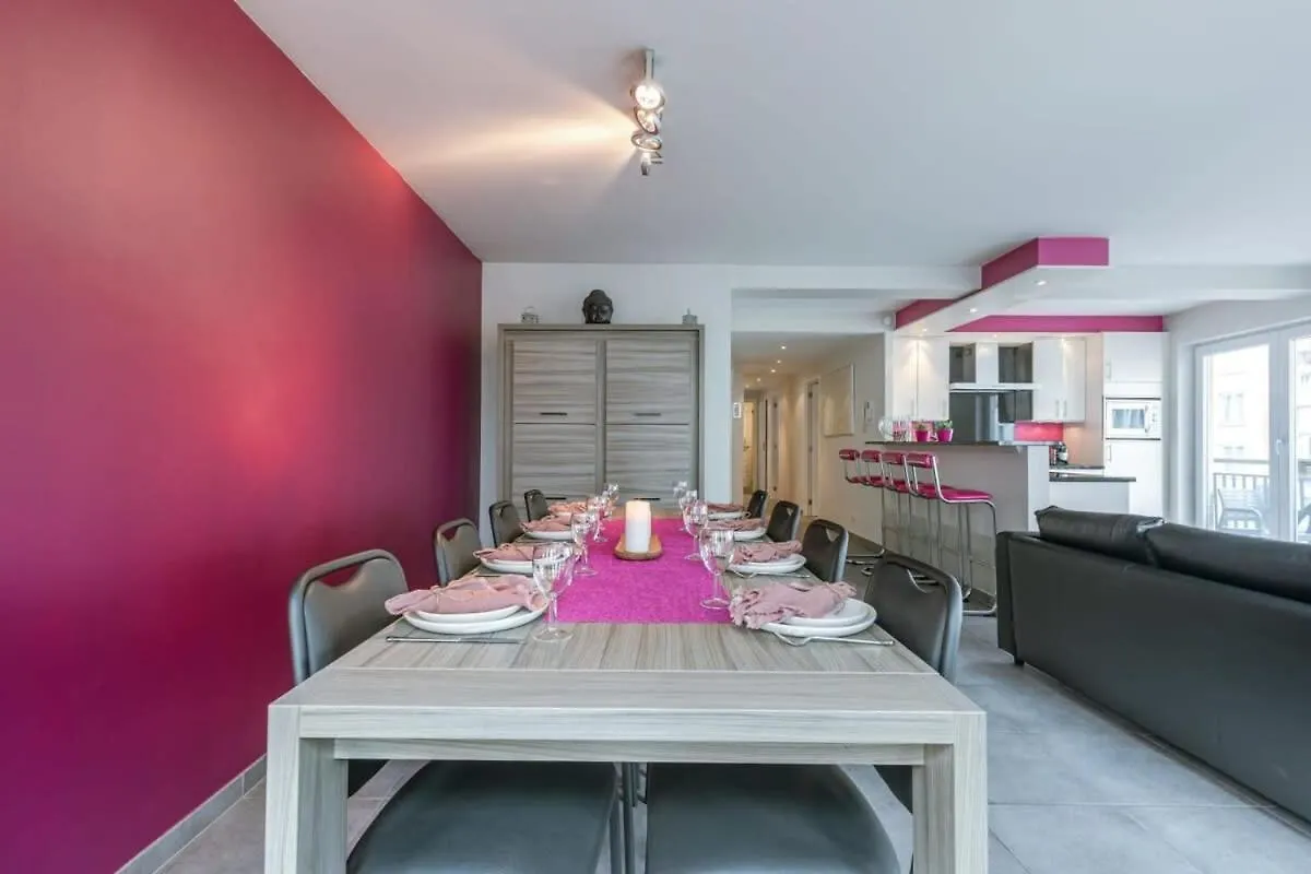 Apartment With Lateral Sea View & Private Parking Ostend Belgium