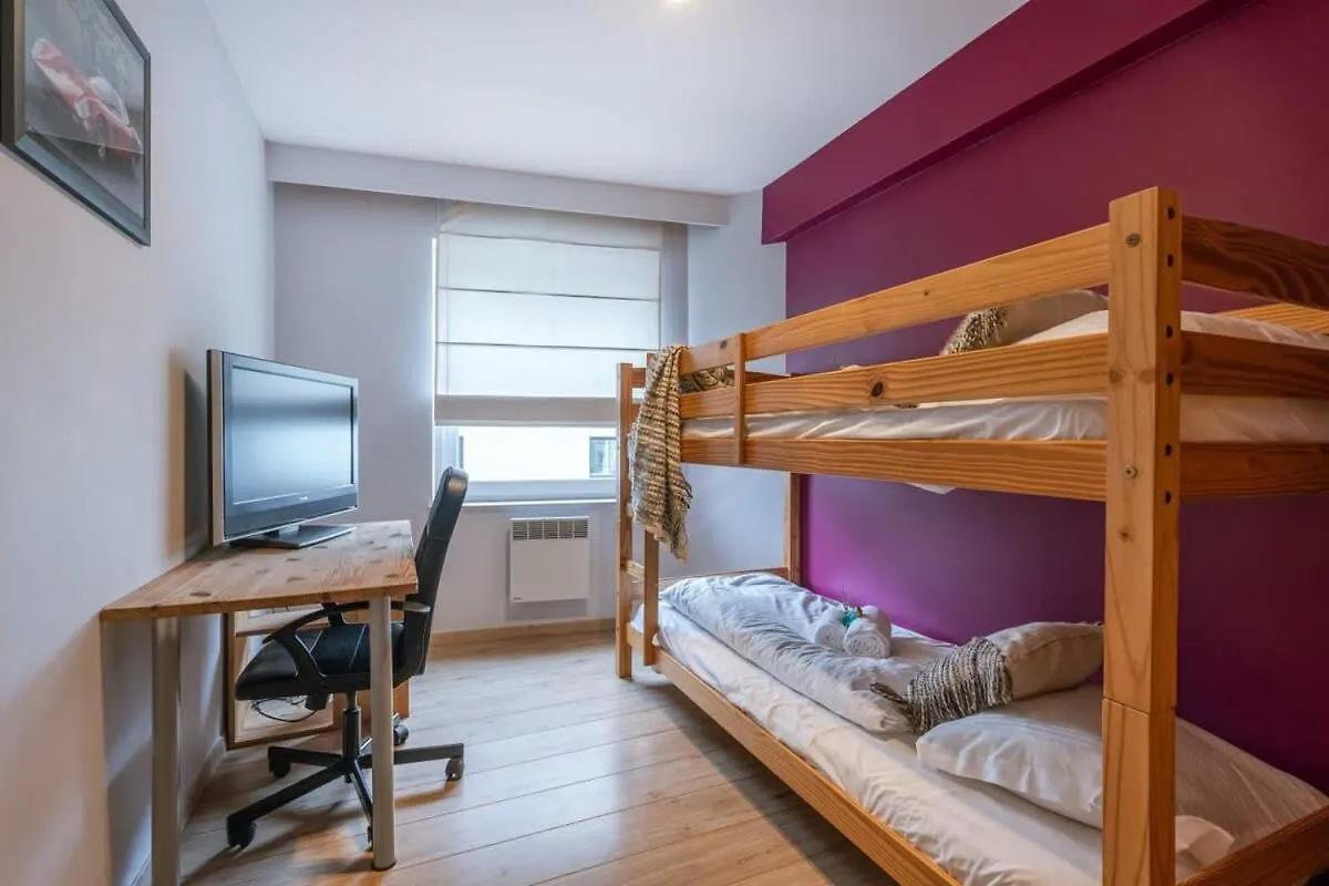 Apartment With Lateral Sea View & Private Parking Ostend 0*,